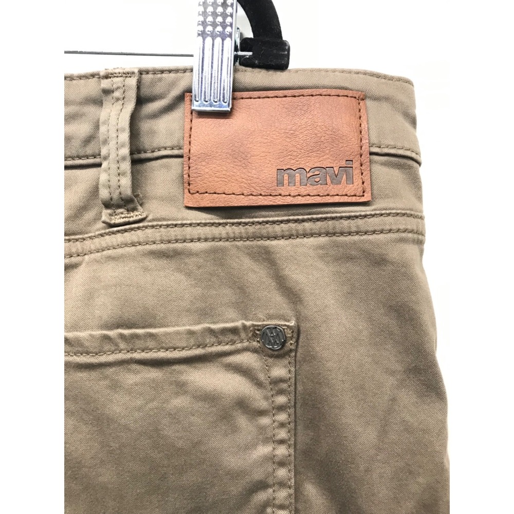 Mavi Jeans Men's 44 X 32 Matt Relaxed Straight Leg Brown Tan Denim Pants - Picture 5 of 7